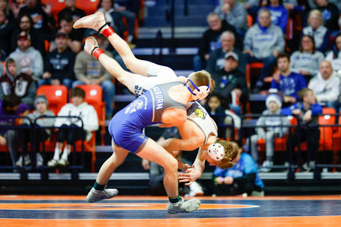 Illinois state wrestling championships February 18 2023 Nate Latsch 15404